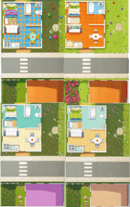 Illustration générée avec Magnific.ai explorant un effet de style appliqué au design d’une maison de ville, huitième étape du processus créatif assisté par l’intelligence artificielle.